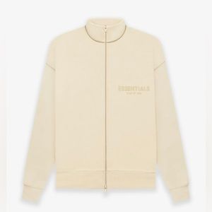 Essentials Off-White Full Zip Jacket